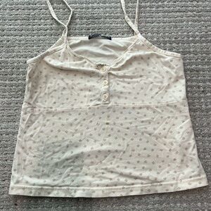Floral Beige Women's Top